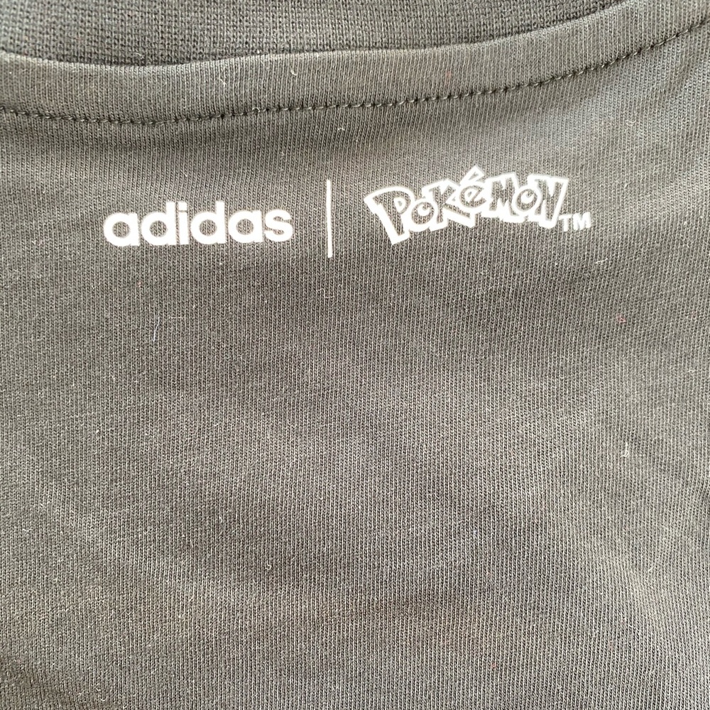 🆕 Adidas X Pokémon - Pixeled Black Tee - Small - Picture 7 of 7